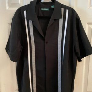 CUBAVERA MEN'S DRESS SHIRT  L